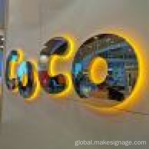Custom Backlit Letters nice illuminate Backlit letter Factory